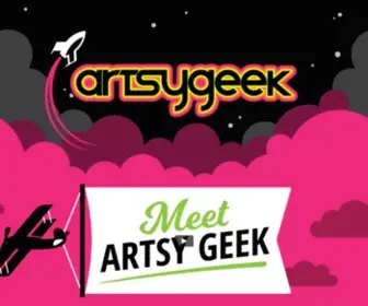 Artsygeek.com(Artsy Geek) Screenshot