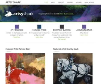 Artsyshark.com(Artsy Shark) Screenshot