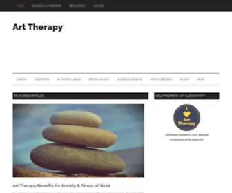 Arttherapyblog.com(Art Therapy) Screenshot