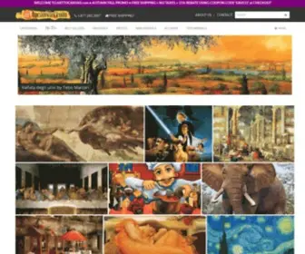 Arttocanvas.com(Canvas Transfer Specialists) Screenshot