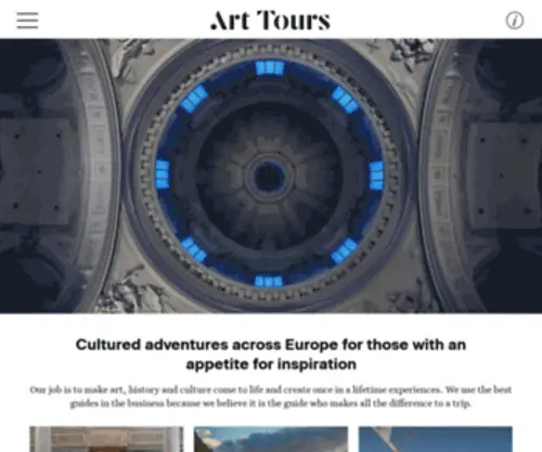 Arttoursltd.com(Art Tours) Screenshot