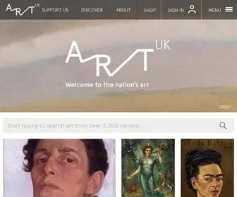 Artuk.org(Art UK) Screenshot