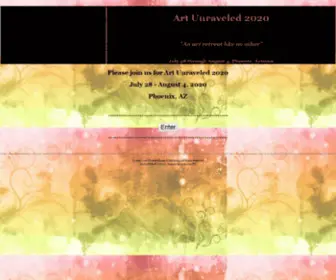 Artunraveled.com(Art Unraveled) Screenshot