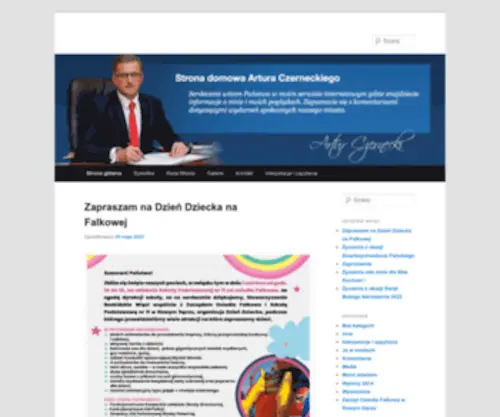 Arturczernecki.pl(Strona domowa Artura Czerneckiego) Screenshot
