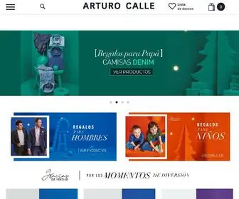 Arturocalle.com(Arturo Calle) Screenshot