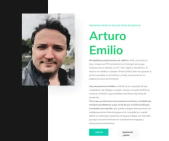 Arturoemilio.es(Diseño web) Screenshot