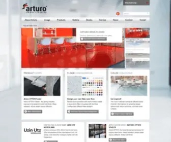 Arturoflooring.com(Arturo Resin Flooring) Screenshot