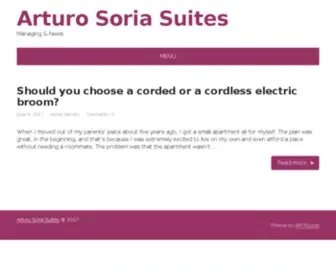 Arturosoriasuites.com(Hotel) Screenshot