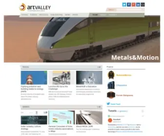 Artvalley.org(Crossroads and Culture) Screenshot