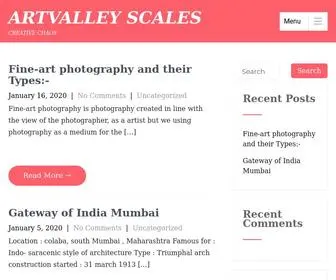 Artvalleyscales.com(ARTVALLEY SCALES) Screenshot