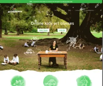 Artventure.com.au(Home) Screenshot