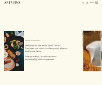 Artverodecor.com(Simplicity with an attitude) Screenshot