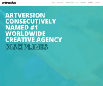 Artversion.com(ArtVersion Creative Agency) Screenshot