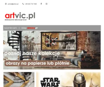 Artvic.pl(Ekskluzywne dekoracje) Screenshot