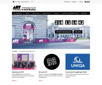 Artvienna.org(ART Vienna) Screenshot