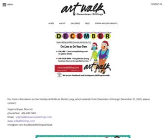 Artwalkbillings.com(สล็อตเว็บตรง) Screenshot