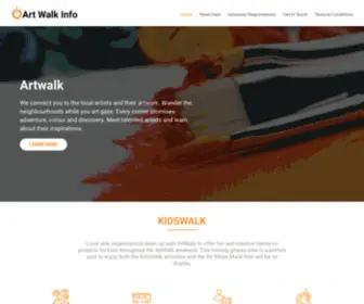 Artwalkinfo.com(Original Fine Art Festivals) Screenshot