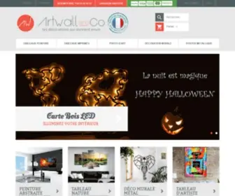 Artwall-AND-CO.com(Tableau design) Screenshot