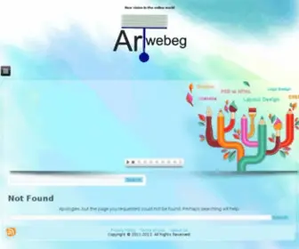 Artwebeg.com(ارت) Screenshot