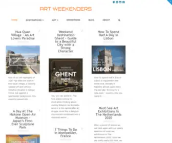 Artweekenders.com(Art Weekenders) Screenshot
