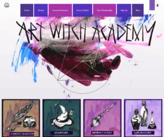 Artwitchacademy.com(Art Witch Academy) Screenshot