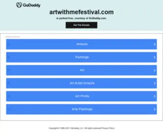 Artwithmefestival.com(Artwithmefestival) Screenshot