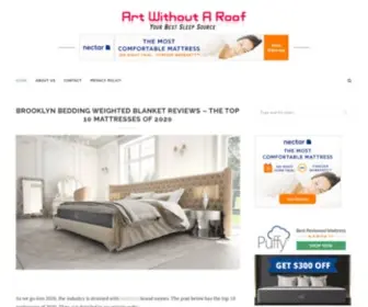 Artwithoutaroof.com(Your Mattress Source) Screenshot