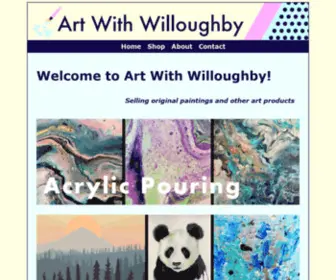 Artwithwilloughby.com(Art With Willoughby) Screenshot