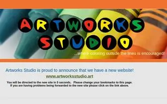 Artworksandbeads.com(Artworks Studio ...where coloring outside the lines is encouraged) Screenshot