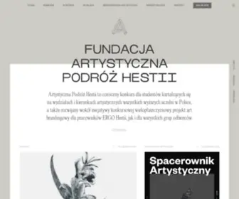 Artystycznapodrozhestii.pl(Strona główna) Screenshot