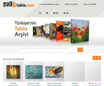 Artytablo.com(Türkiye'nin Kanvas Tablo ArÅivi) Screenshot