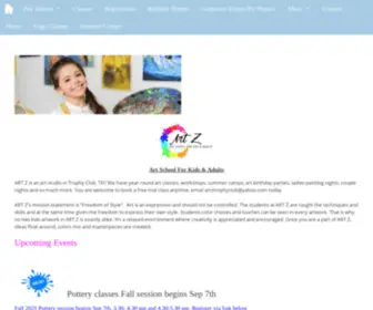 Artzstudiotx.com(ART Z Studio) Screenshot