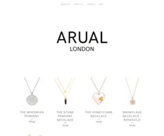 Aruallondon.com(Arual Store London) Screenshot