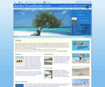 Aruba-Travelguide.com(Aruba Vacations) Screenshot