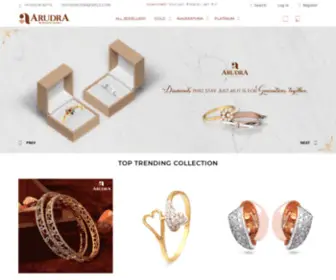 Arudrajewels.com(Online Jewellery Shopping Store India) Screenshot