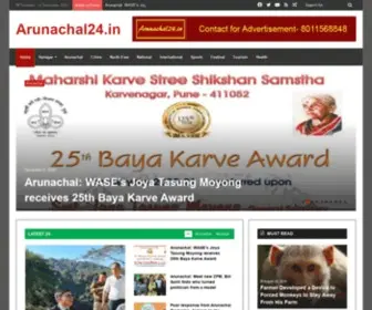 Arunachal24.in(Arunachal 24) Screenshot