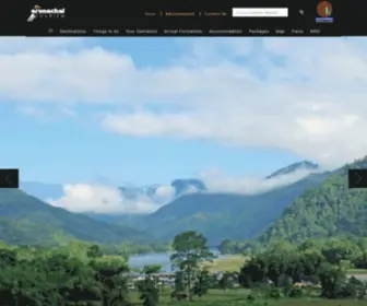 Arunachaltourism.com(Arunachal Tourism) Screenshot