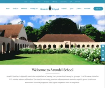 Arundel.ac.zw(Arundel School) Screenshot