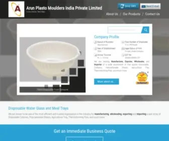 Arunplasto.in(Arun Plasto Moulders India Private Limited) Screenshot