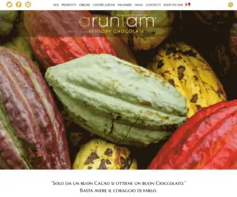 Aruntamchocolate.com(Sensory Chocolate) Screenshot