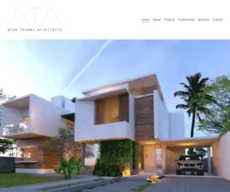 Arunthomasarchitects.com(Arun Thomas Architects) Screenshot