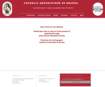 Arushaarchdiocesea.com(Archdiocese) Screenshot