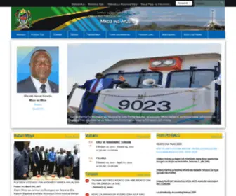 Arusha.go.tz(Arusha Regional) Screenshot