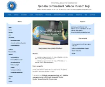 Arusso.ro(Scoala Gimnaziala Alecu Russo) Screenshot