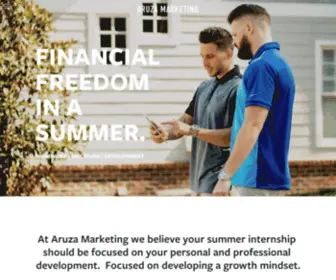 Aruzamarketing.com(Aruza Marketing) Screenshot