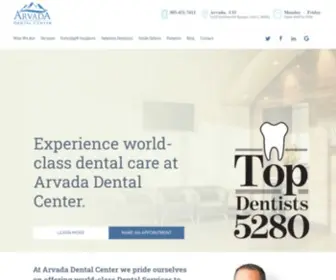 Arvadadentalcenter.com(Top Dentist Arvada) Screenshot