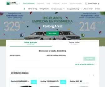Arval.es(Renting de coches para empresas) Screenshot
