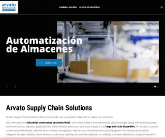 Arvato-Supply-Chain.es(Arvato Supply Chain Solutions) Screenshot