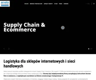 Arvato-Supply-Chain.pl(Logistyka dla e) Screenshot
