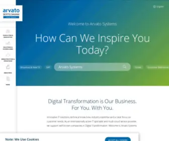 Arvatosystems.com(Digital Transformation by Arvato Systems) Screenshot